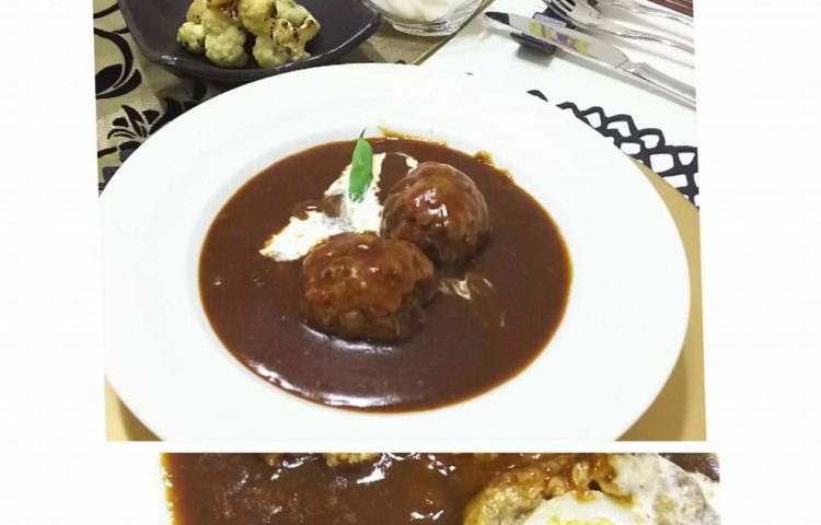 お月見団子シチュー